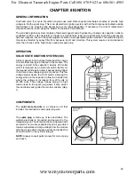 Предварительный просмотр 56 страницы Tecumseh 695244a Technician'S Handbook