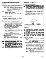 Preview for 10 page of Tecumseh HHM80 Operator'S Manual