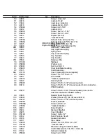 Preview for 3 page of Tecumseh HMXL70-132503 Parts List