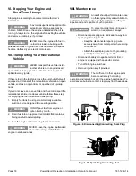 Preview for 20 page of Tecumseh LH318EA Operator'S Manual