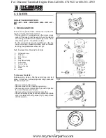 Предварительный просмотр 8 страницы Tecumseh MV 100 S Service And Repair Manual