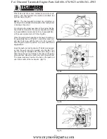 Предварительный просмотр 90 страницы Tecumseh MV 100 S Service And Repair Manual