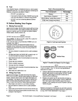 Preview for 6 page of Tecumseh TH098SA Operator'S Manual