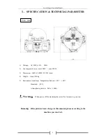 Preview for 3 page of Tecway Sweet Digger Operation Manual