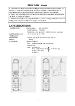 Preview for 2 page of Tecway TRIPLE TURN Manual