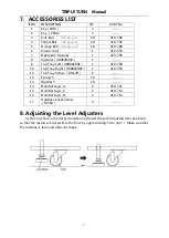 Preview for 7 page of Tecway TRIPLE TURN Manual