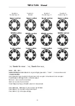 Предварительный просмотр 13 страницы Tecway TRIPLE TURN Manual