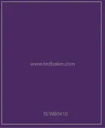 Предварительный просмотр 25 страницы Ted Baker ONE-EYE Series Manual