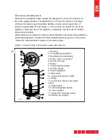 Preview for 3 page of Tedan PRAKTIK MB 100 Installation, Use And Care Manual