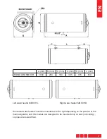 Preview for 7 page of Tedan PRAKTIK MB 100 Installation, Use And Care Manual