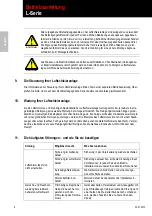 Предварительный просмотр 8 страницы Teddington 100 E Operating Manual