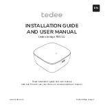 tedee TBV1.0 Installation Manual And User'S Manual предпросмотр