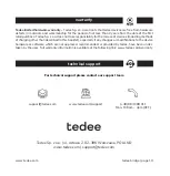 Preview for 19 page of tedee TBV1.0 Installation Manual And User'S Manual