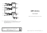 Предварительный просмотр 2 страницы TEDIA OPT-821A User Manual