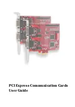 Предварительный просмотр 1 страницы TEDIA PCI-1482E User Manual