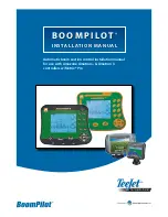 TeeJet Technologies BoomPilot Installation Manual preview