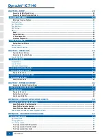 Предварительный просмотр 3 страницы TeeJet Technologies DYNAJET IC7 140 User Manual