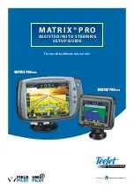 TeeJet Boompilot Matrix Pro 570G Setup Manual preview