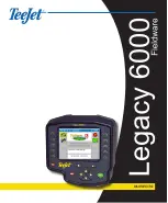 TeeJet Legacy 6000 Manual предпросмотр