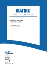 Preview for 12 page of TeeJet MATRIX Blanchard REB3 Installation Manual