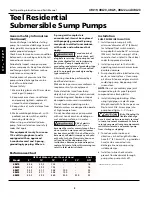 Preview for 2 page of teel 4RJ19 Operating Instructions & Parts Manual