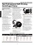 Preview for 4 page of teel 4RJ40 Operating Instructions & Parts Manual