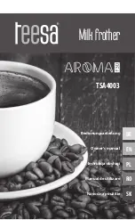 Teesa AROMA F30 Owner'S Manual preview