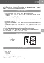 Preview for 11 page of Teesa BT PX70 Owner'S Manual