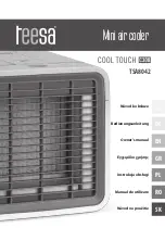 Teesa COOL TOUCH C3000 Owner'S Manual предпросмотр