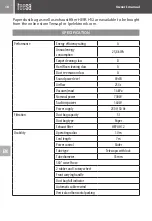 Preview for 18 page of Teesa ECO WHITE 700 Owner'S Manual