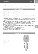 Предварительный просмотр 9 страницы Teesa TSA0162 Owner'S Manual