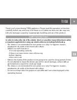 Preview for 9 page of Teesa TSA0502 Owner'S Manual