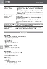 Preview for 26 page of Teesa TSA3546 Owner'S Manual