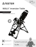 Предварительный просмотр 1 страницы Teeter 900LXTM Assembly Instructions Manual