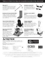 Предварительный просмотр 34 страницы Teeter 900LXTM Assembly Instructions Manual