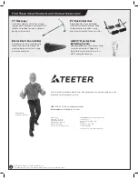 Preview for 2 page of Teeter Better Back Owner'S Manual