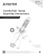 Preview for 1 page of Teeter ComforTrak EP-970 Assembly Instructions Manual