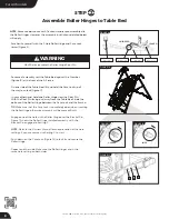 Предварительный просмотр 10 страницы Teeter ComforTrak EP-970 Assembly Instructions Manual