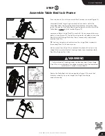 Предварительный просмотр 11 страницы Teeter ComforTrak EP-970 Assembly Instructions Manual