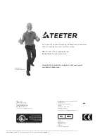 Предварительный просмотр 18 страницы Teeter ComforTrak EP-970 Assembly Instructions Manual