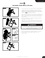 Предварительный просмотр 11 страницы Teeter ComforTrak Series Assembly Instructions Manual