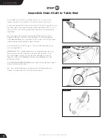 Предварительный просмотр 12 страницы Teeter ComforTrak Series Assembly Instructions Manual