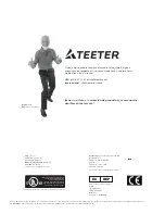 Preview for 54 page of Teeter ComforTrak Series Assembly Instructions Manual