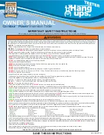 Teeter Contour Power Owner'S Manual preview