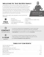 Preview for 2 page of Teeter FitSpine LX Inversion Table Assembly Instructions Manual