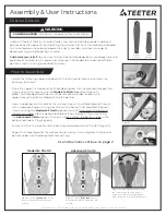 Teeter FitSpine Series Assembly & User Instructions preview