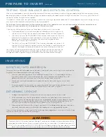 Предварительный просмотр 4 страницы Teeter FitSpine X1 Owner'S Manual