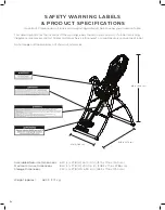 Preview for 6 page of Teeter FitSpine XC5 Assembly Instructions Manual