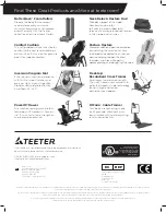 Предварительный просмотр 18 страницы Teeter FitSpine XC5 Assembly Instructions Manual