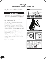 Предварительный просмотр 10 страницы Teeter FitSpine XT1 Assembly Instructions Manual